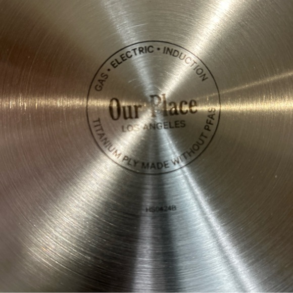 Titanium Our Place Always Pan Pro NWT Chrome & Gold - Picture 6 of 12